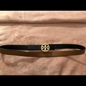 Tory Burch Reversible Logo Belt